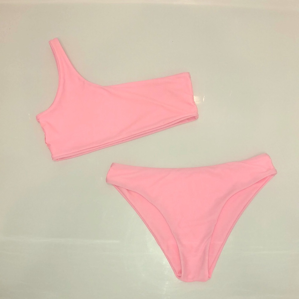 Pink bikini